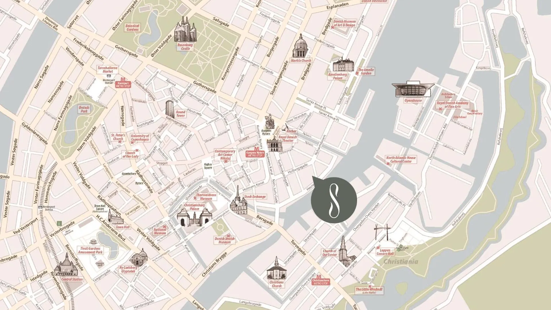 Sanders Noble - Fantastic 4-Bdr Apt In The Capital Copenhagen Denmark